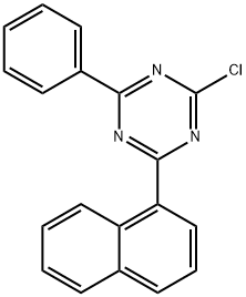 2-Chloro-4-(1-naphthalenyl)-6-phenyl-1,3,5-triazine|2-氯-4-(1-萘基)-6-苯基-1,3,5-三嗪