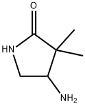 4-AMINO-3,3-DIMETHYLPYRROLIDIN-2-ONE 结构式