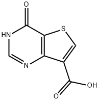 4-OXO-3,4-DIHYDROTHIENO[3,2-D]PYRIMIDINE-7-CARBOXYLIC ACID Struktur