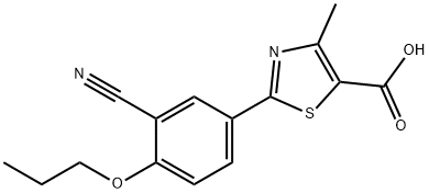 2-(3-cyano-4-propoxyphenyl)-4-methylthiazole-5-carboxylic acid