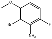 2-Bromo-6-fluoro-3-methoxy-phenylamine Struktur