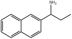 1-(NAPHTHALEN-2-YL)PROPAN-1-AMINE Struktur
