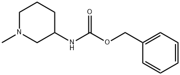 benzyl (1-methylpiperidin-3-yl)carbamate Structure