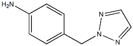 4-(2H-1,2,3-Triazol-2-ylmethyl)benzenamine Structure