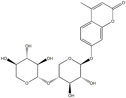 158962-91-5 4-甲基-7-[(4-O-BETA-D-吡喃木糖基-BETA-D-吡喃木糖基)氧基]-2H-1-苯并吡喃-2-酮