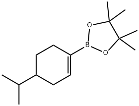 4-异丙基-1-环己烯硼酸,1591906-87-4,结构式