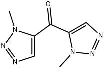 bis(1-methyl-1H-1,2,3-triazol-5-yl)methanone Structure