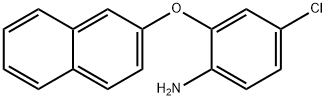 4-Chloro-2-(naphthalen-2-yloxy)aniline Struktur