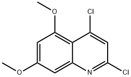 2,4-dichloro-5,7-dimethoxyquinoline Structure