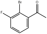 2'-ブロモ-3'-フルオロアセトフェノン 化学構造式