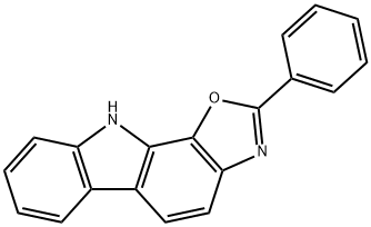 10H-Oxazolo[5,4-a]carbazole, 2-phenyl- Structure