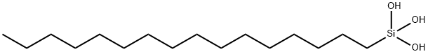 Hexadecyl(Trihydroxy)Silane Structure