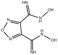 N3,N4-dihydroxy-1,2,5-oxadiazole-3,4-bis(carboximidamide) 结构式