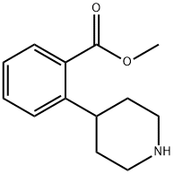 methyl 2-(piperidin-4-yl)benzoate hydrochloride Structure