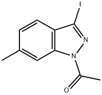 1788044-04-1 1-(3-Iodo-6-methyl-1H-indazol-1-yl)ethanone