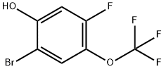 2-bromo-5-fluoro-4-(trifluoromethoxy)phenol|