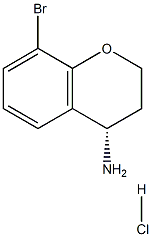 (S)-8-Bromochroman-4-amine hydrochloride Struktur