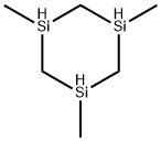 1,3,5-Trimethyl-1,3,5-Trisilacyclohexane 化学構造式