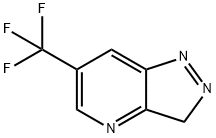 6-(Trifluoromethyl)-2H-pyrazolo[4,3-b]pyridine Struktur