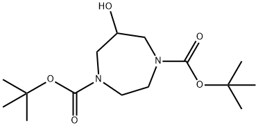 Di-Tert-Butyl 6-Hydroxy-1,4-Diazepane-1,4-Dicarboxylate price.