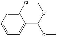 1-chloro-2-(dimethoxymethyl)benzene Struktur