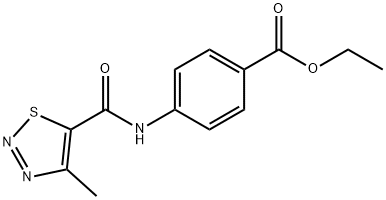 183300-31-4 ethyl 4-{[(4-methyl-1,2,3-thiadiazol-5-yl)carbonyl]amino}benzoate
