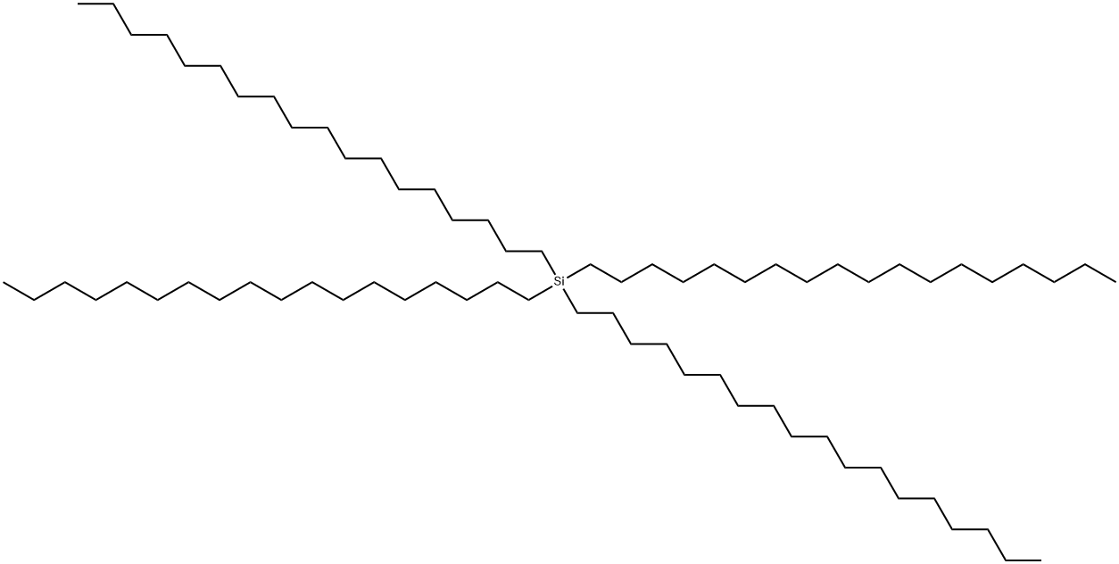 TETRAOCTADECYLSILANE Structure