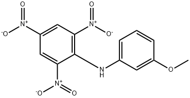 N-(3-METHOXYPHENYL)PICRYLAMINE Structure