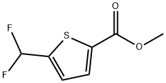 methyl 5-(difluoromethyl)thiophene-2-carboxylate,189331-34-8,结构式
