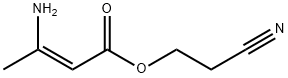 2-cyanoethyl 3-aminobut-2-enoate Structure