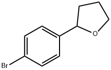 2-(4-bromophenyl)tetrahydroFuran Structure