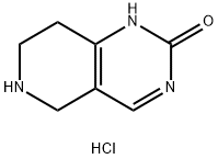 5,6,7,8-四氢吡啶并[4,3-D]嘧啶-2-醇盐酸盐,1956321-99-5,结构式
