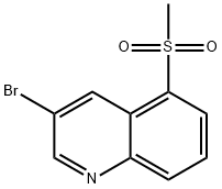 1956366-71-4 3-溴-5-(甲基磺酰基)喹啉