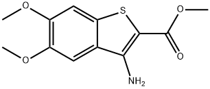 Methyl 3-amino-5,6-dimethoxybenzo[b]thiophene-2-carboxylate|3-氨基-5,6-二甲基苯并[B]噻吩-2-羧酸甲酯