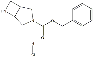 BENZYL 3,6-DIAZABICYCLO[3.2.0]HEPTANE-3-CARBOXYLATE HYDROCHLORIDE,2007919-22-2,结构式