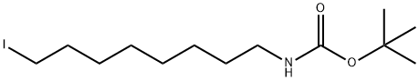 tert-Butyl 8-iodooctylcarbamate Struktur