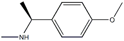 (S)-N-[1-(4-METHOXYPHENYL)ETHYL]-N-METHYLAMINE Struktur
