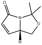 (S)-3,3-dimethyl-1,7a-dihydro-3H,5H-pyrrolo[1,2-c]oxazol-5-one Structure