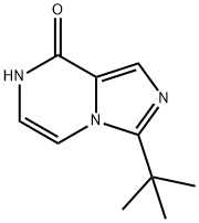 3-(tert-butyl)imidazo[1,5-a]pyrazin-8-ol Structure