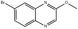 7-bromo-2-methoxyquinoxaline, 212327-10-1, 结构式