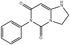 1,2,3,5,6,7-HEXAHYDRO-6-PHENYLIMIDAZO(1,2-C)PYRIMIDINE-5,7-DIONE Structure