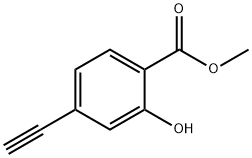 4-乙炔基-2-羟基苯甲酸甲酯, 216443-97-9, 结构式