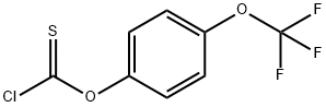 硫代氯甲酸-4-三氟甲氧基苯酯,2251-66-3,结构式