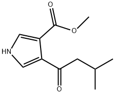 methyl-4-(3-methyl-1-oxobutyl)-1H-pyrrole-3-carboxylate,227321-68-8,结构式