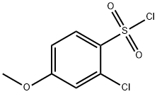 2-氯-4-甲氧基苯-1-磺酰氯化,23094-94-2,结构式