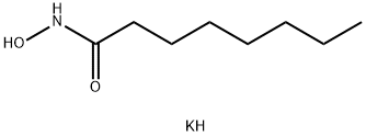 OCTANOHYDROXAMIC ACID, POTASSIUM SALT Structure