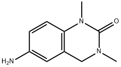6-amino-1,3-dimethyl-1,2,3,4-tetrahydroquinazolin-2-one Structure