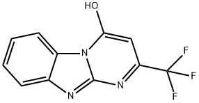 2-(trifluoromethyl)benzo[4,5]imidazo[1,2-a]pyrimidin-4-ol Structure