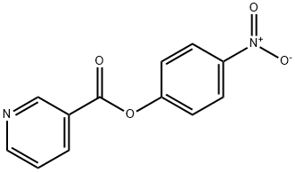 4-nitrophenyl nicotinate Struktur