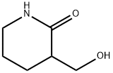 3-(HYDROXYMETHYL)-2-PIPERIDINONE, 25219-43-6, 结构式